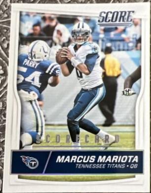 Marcus Mariota [Scorecard] #311