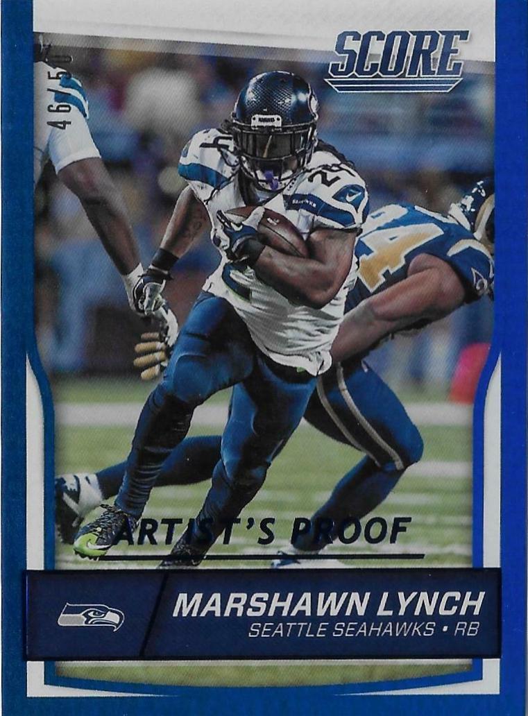 Marshawn Lynch [Jumbo Artist's Proof] #282