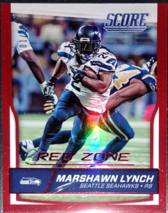 Marshawn Lynch [Jumbo Red Zone] #282