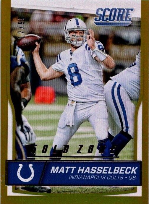 Matt Hasselbeck [Jumbo Gold Zone] #138