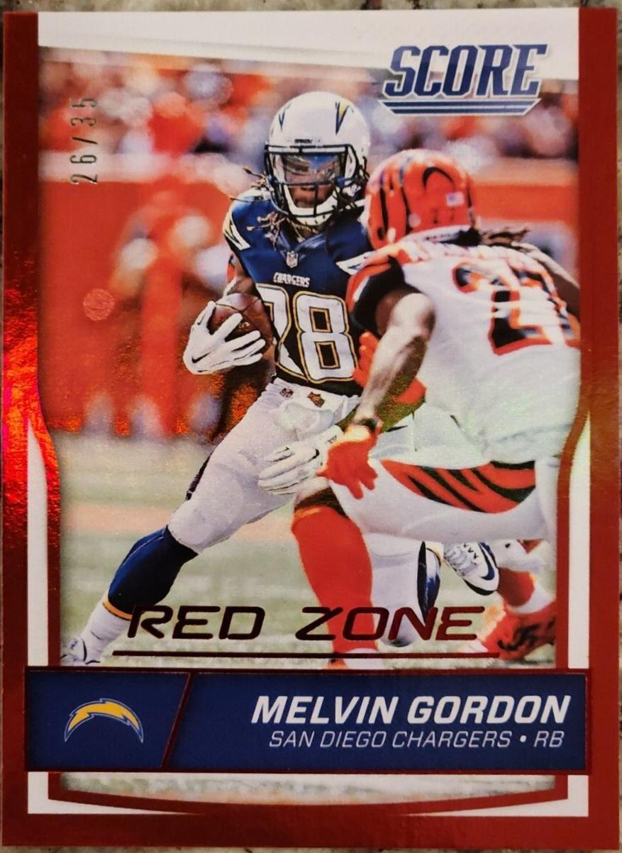 Melvin Gordon [Jumbo Red Zone] #261