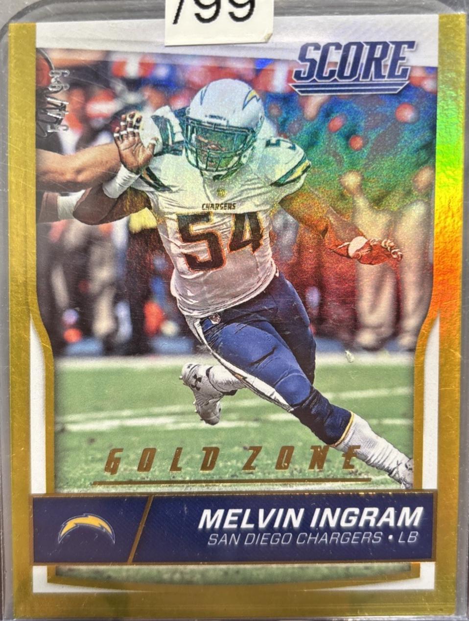 Melvin Ingram [Jumbo Gold Zone] #268