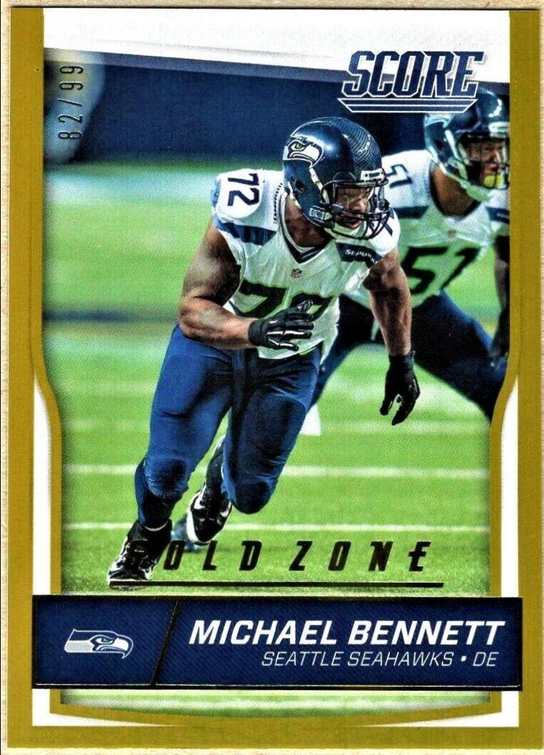 Michael Bennett [Jumbo Gold Zone] #288