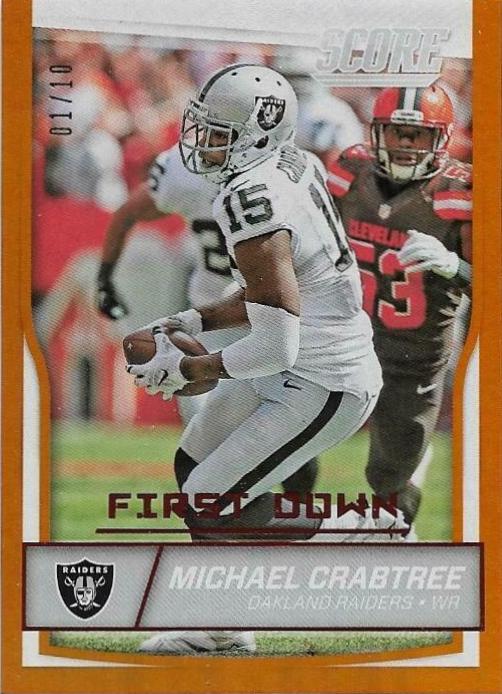 Michael Crabtree [First Down] #232