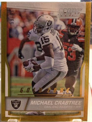 Michael Crabtree [Jumbo Gold Zone] #232