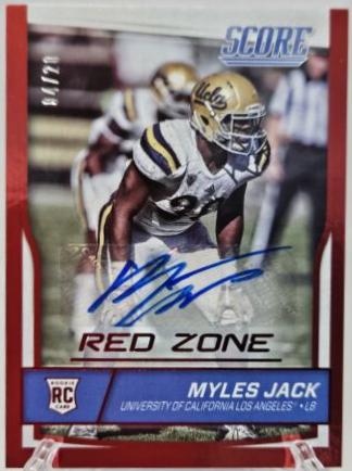 Myles Jack [Autograph Red Zone] #409