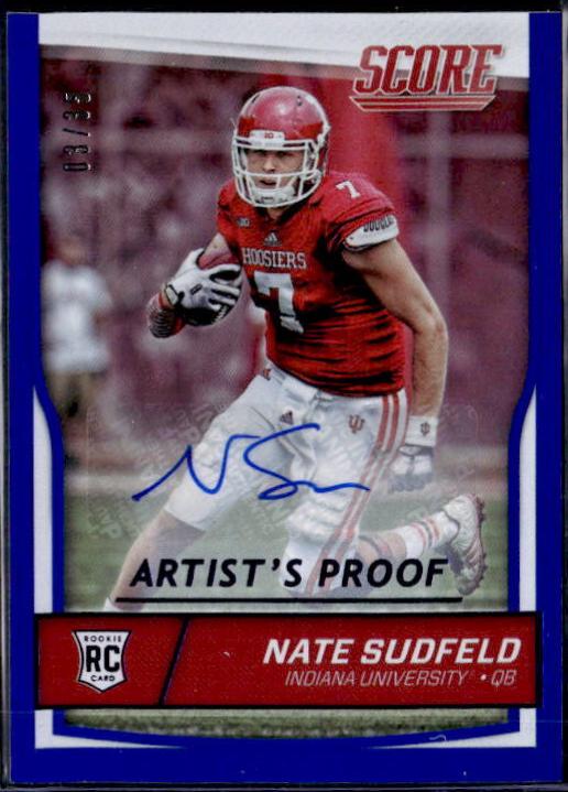 Nate Sudfeld [Autograph Artist's Proof] #340