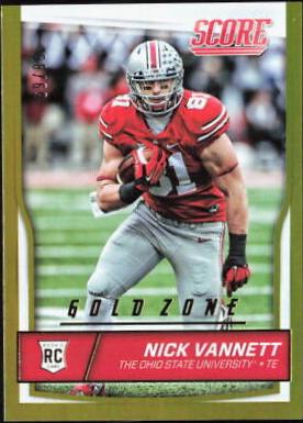 Nick Vannett [Jumbo Gold Zone] #383