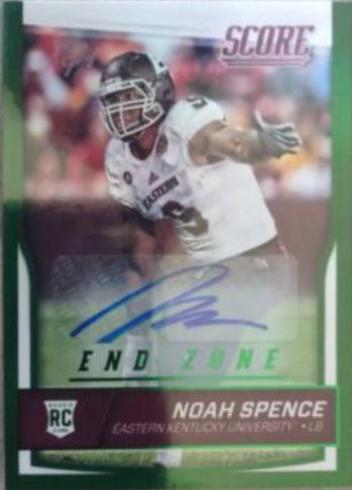 Noah Spence [Autograph End Zone] #427
