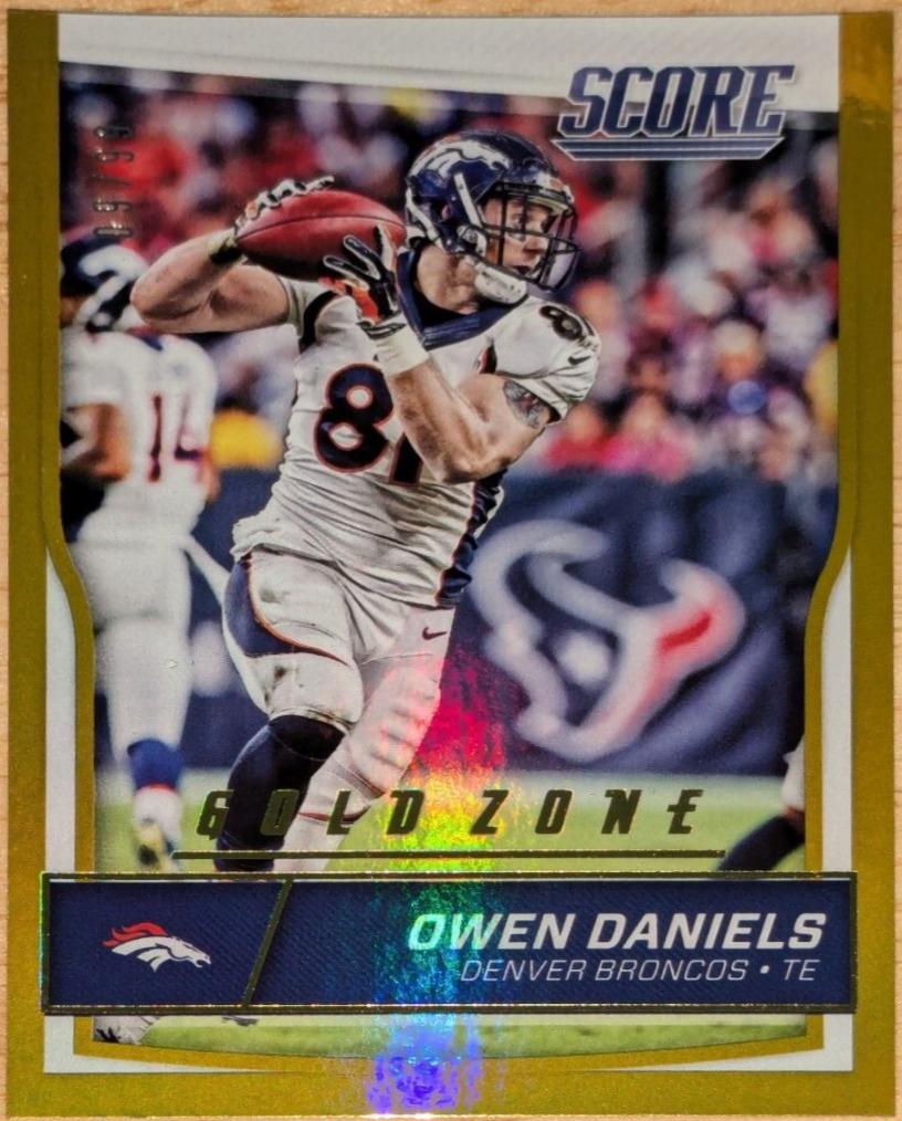Owen Daniels [Jumbo Gold Zone] #101
