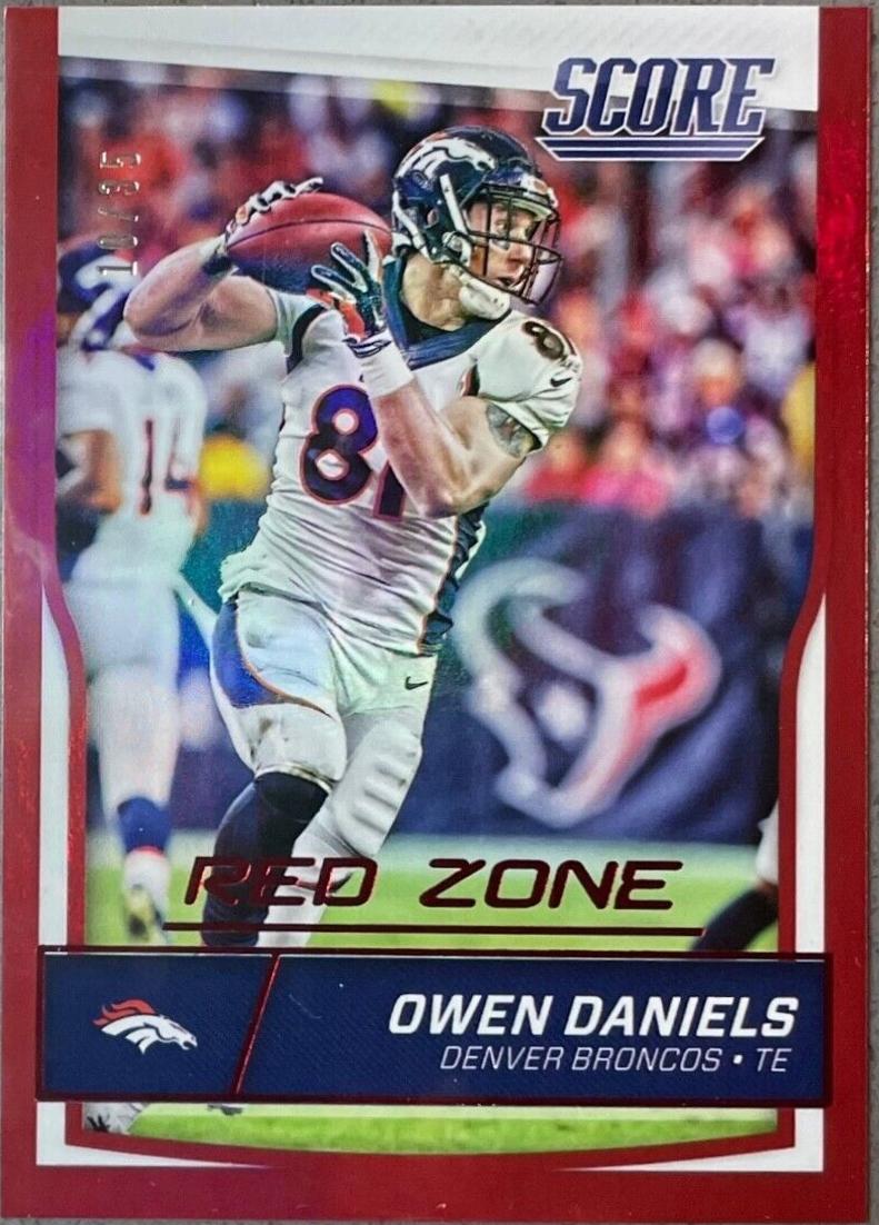 Owen Daniels [Jumbo Red Zone] #101
