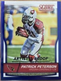 Patrick Peterson [Artist's Proof] #9