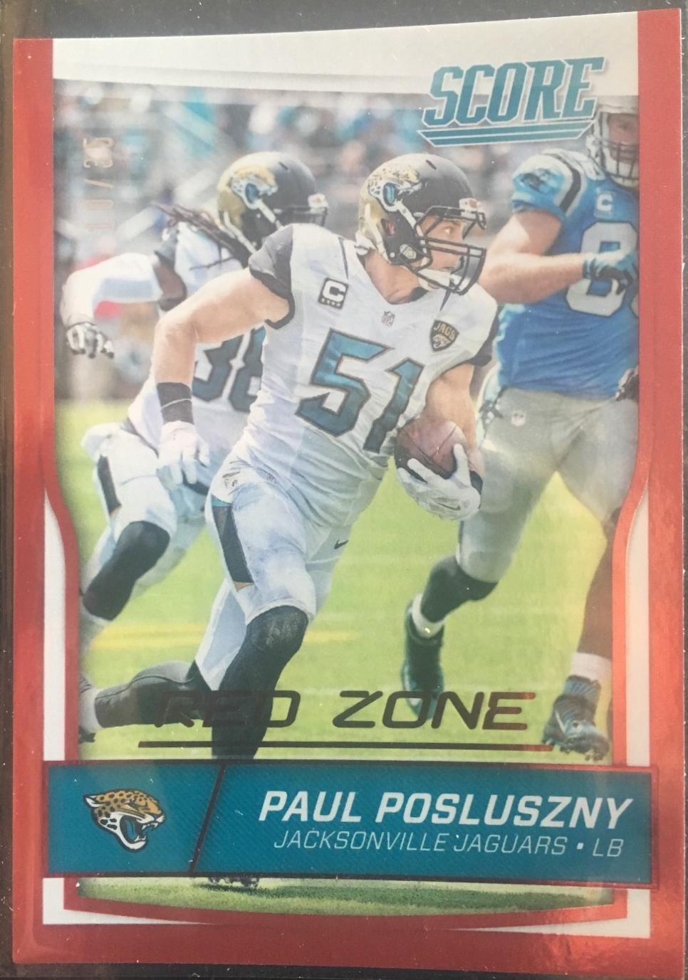 Paul Posluszny [Jumbo Red Zone] #157