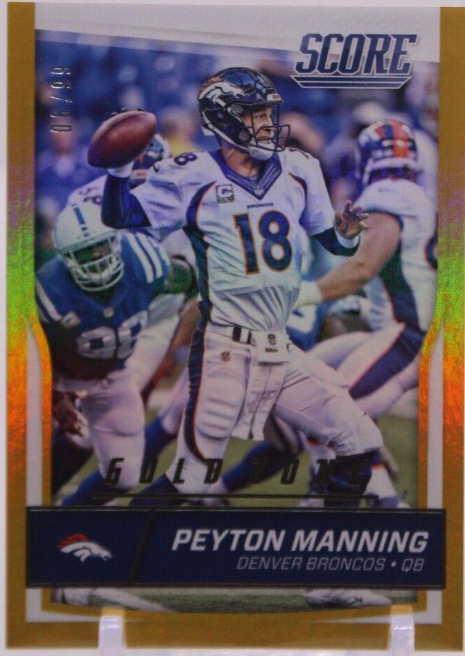 Peyton Manning [Jumbo Gold Zone] #95