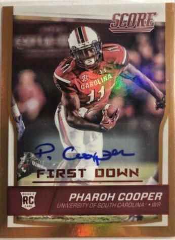 Pharoh Cooper [Autograph Jumbo First Down] #367