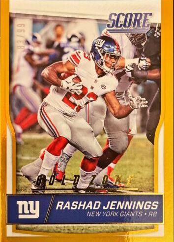 Rashad Jennings [Gold Zone] #210
