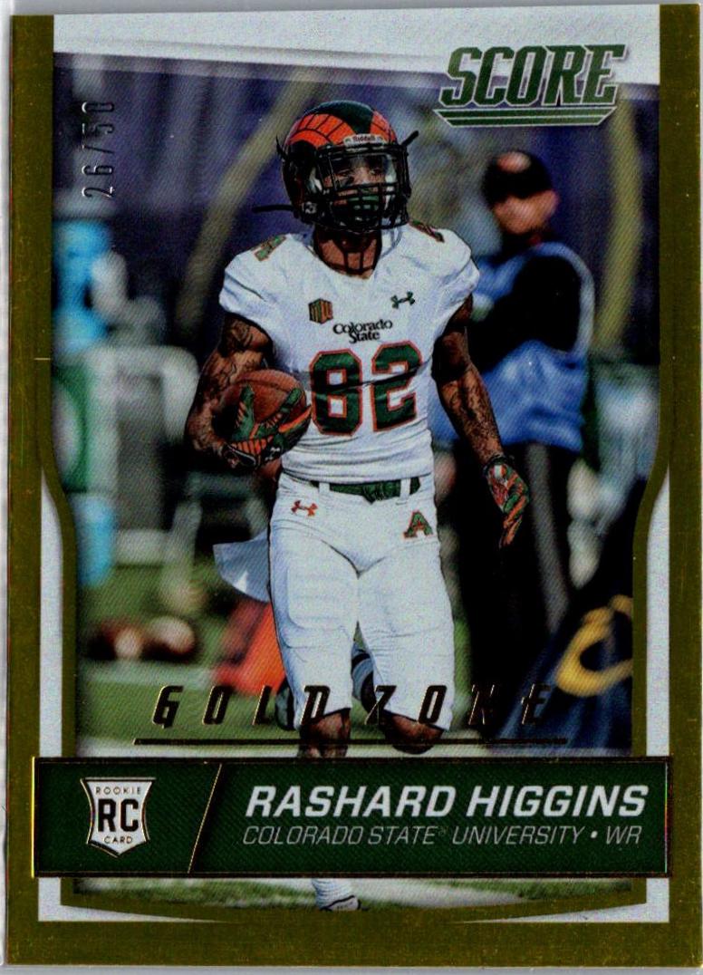 Rashard Higgins [Gold Zone] #373