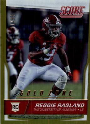 Reggie Ragland [Jumbo Gold Zone] #405