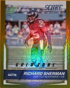 Richard Sherman [Jumbo Gold Zone] #289