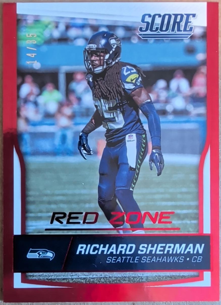 Richard Sherman [Jumbo Red Zone] #289