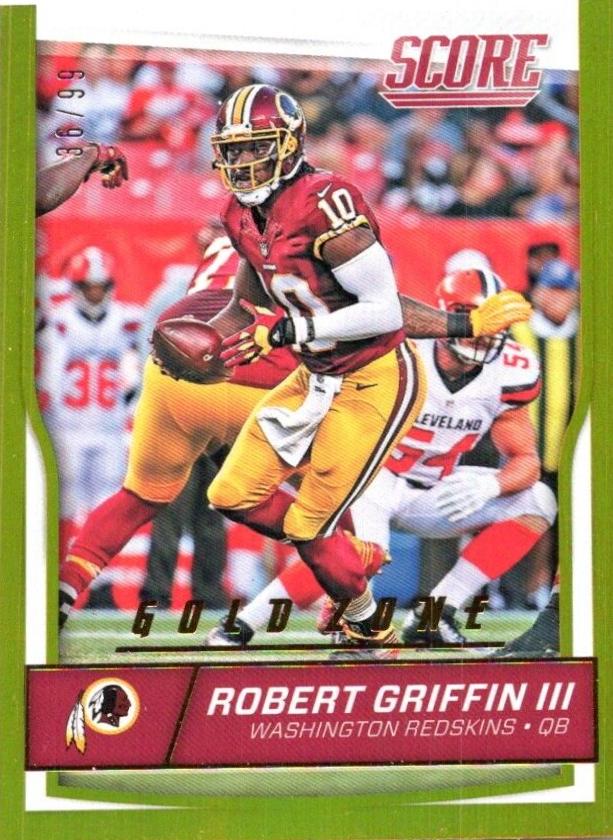 Robert Griffin III [Jumbo Gold Zone] #322