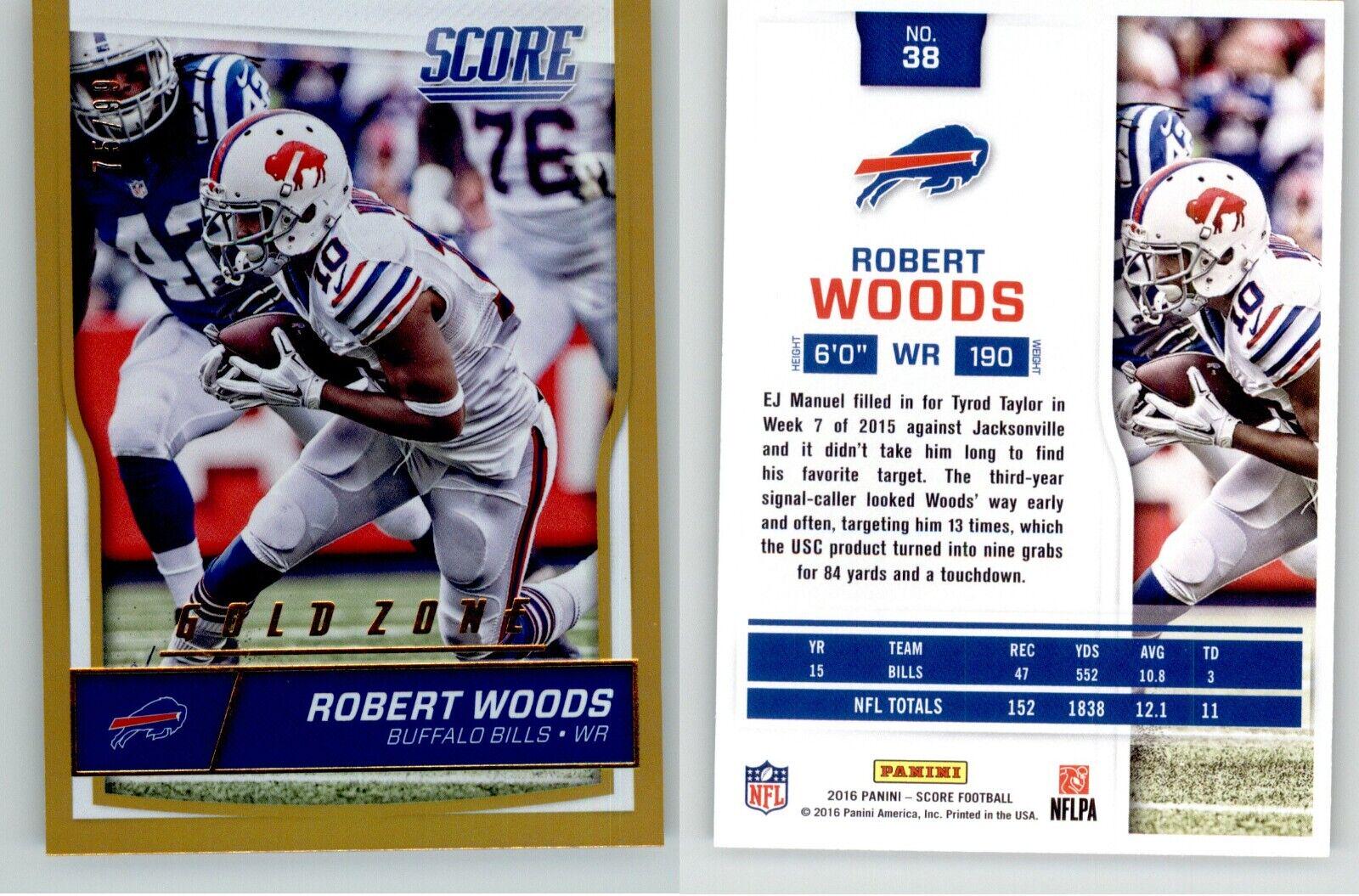 Robert Woods [Jumbo Gold Zone] #38