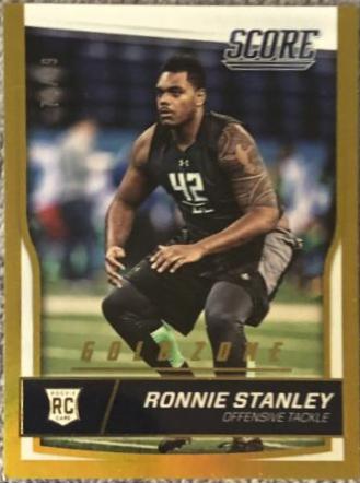 Ronnie Stanley [Jumbo Gold Zone] #387