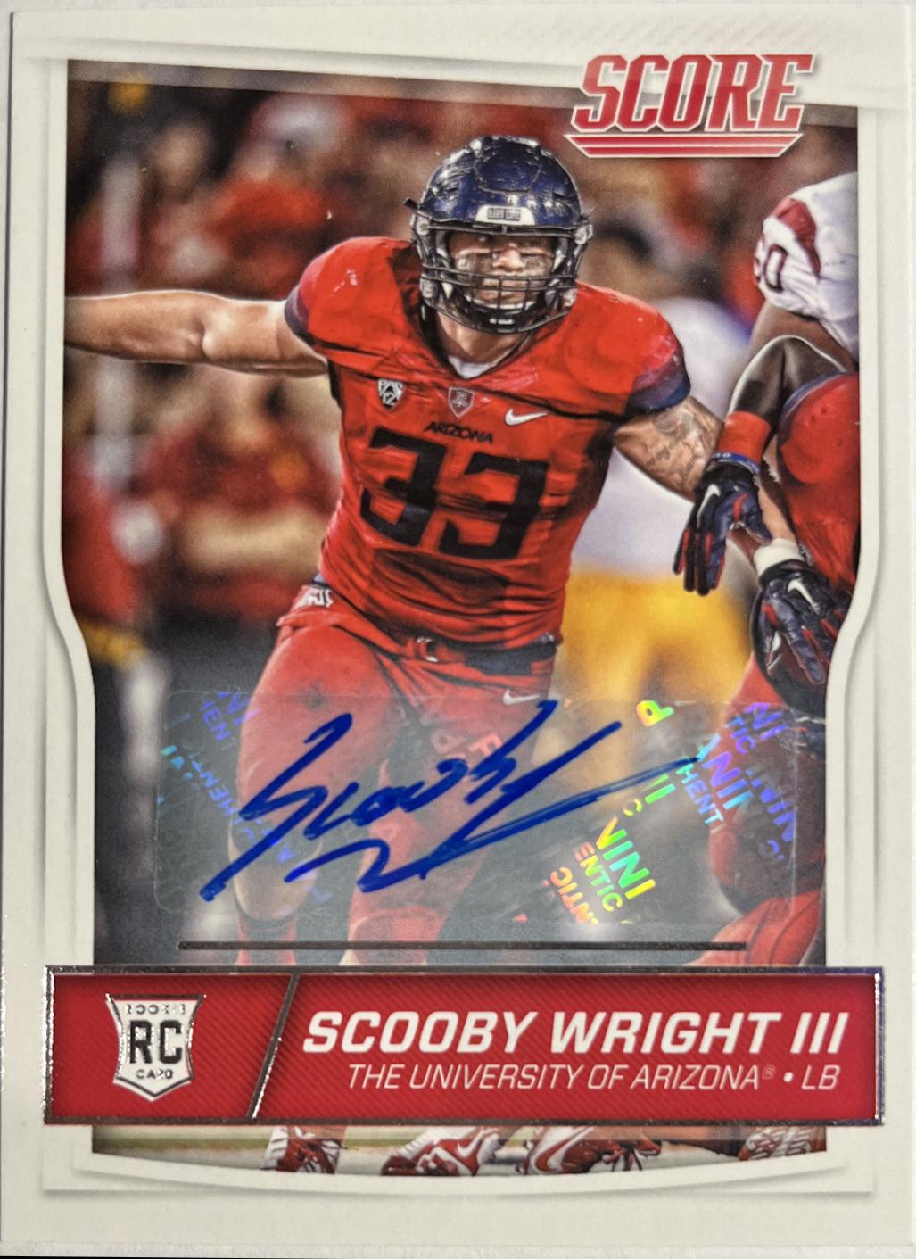 Scooby Wright III [Autograph] #411