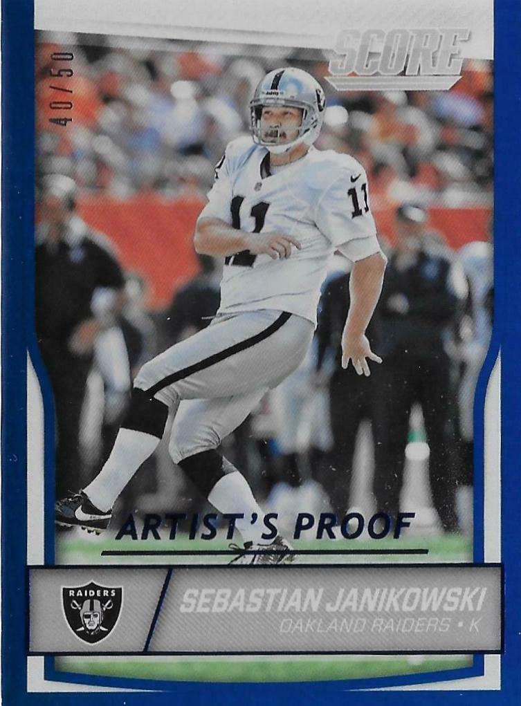Sebastian Janikowski [Jumbo Artist's Proof] #238
