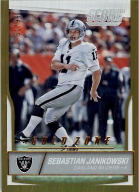 Sebastian Janikowski [Jumbo Gold Zone] #238
