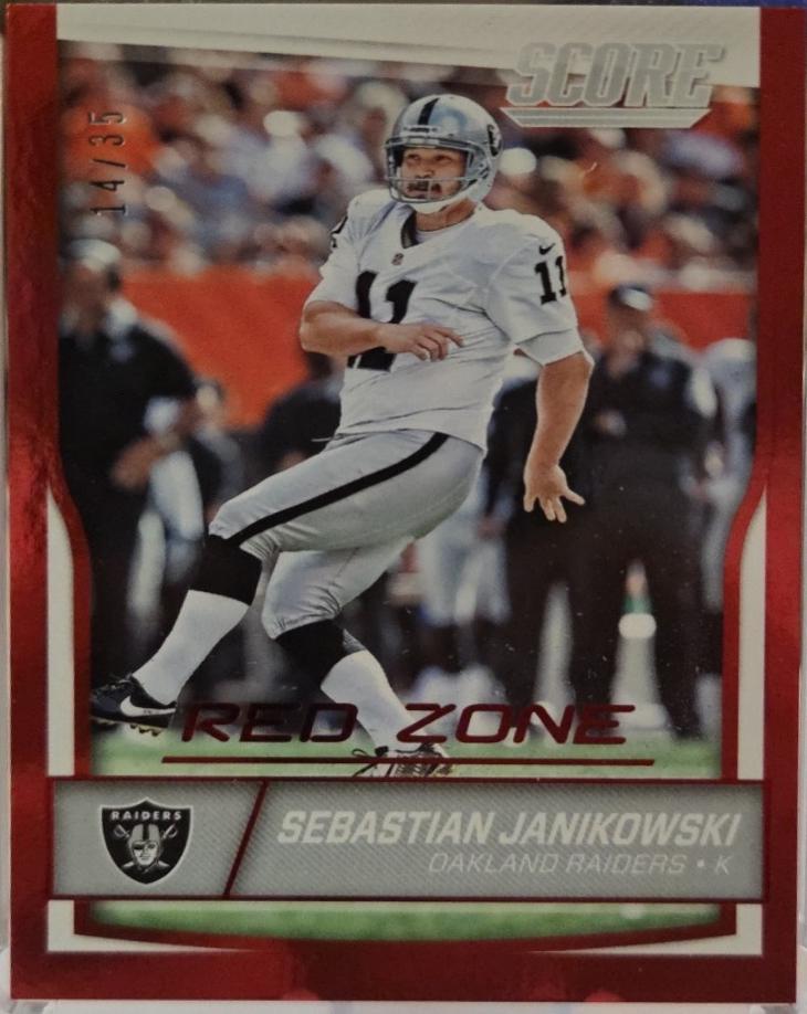 Sebastian Janikowski [Jumbo Red Zone] #238