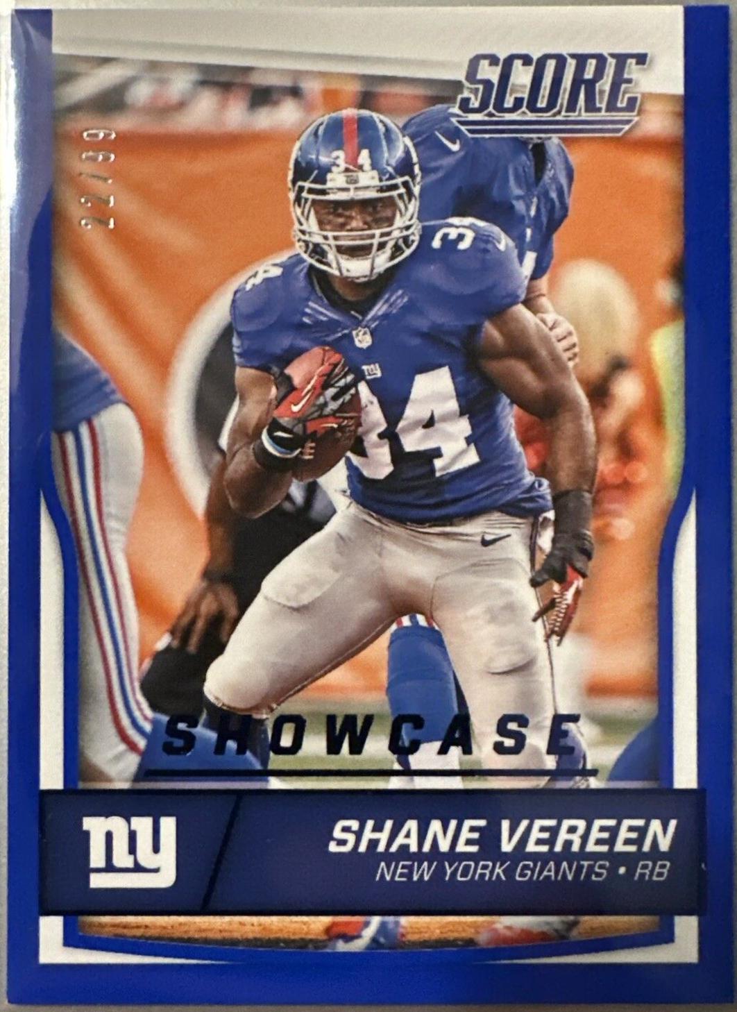 Shane Vereen [Showcase] #212