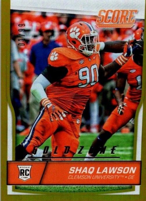 Shaq Lawson [Jumbo Gold Zone] #399