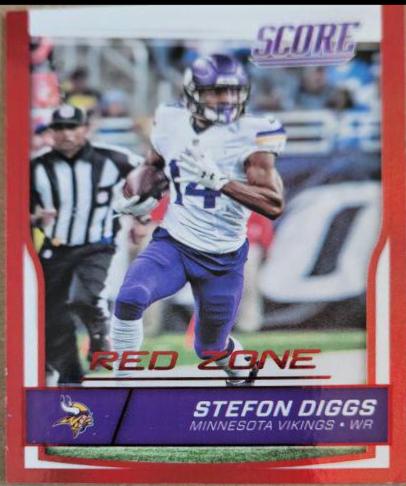 Stefon Diggs [Jumbo Red Zone] #182