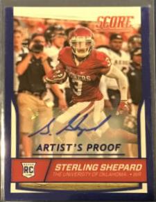 Sterling Shepard [Autograph Artist's Proof] #368