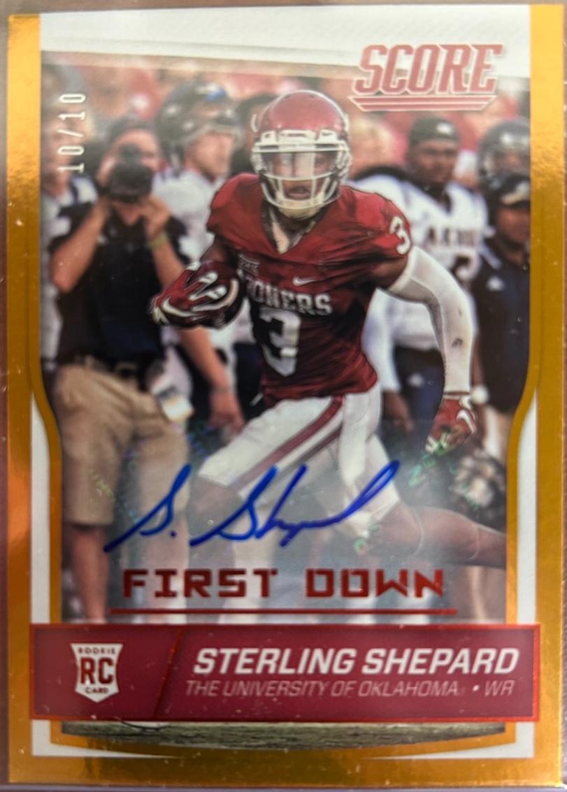Sterling Shepard [Autograph First Down] #368