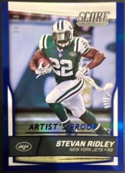 Stevan Ridley [Jumbo Artist's Proof] #222