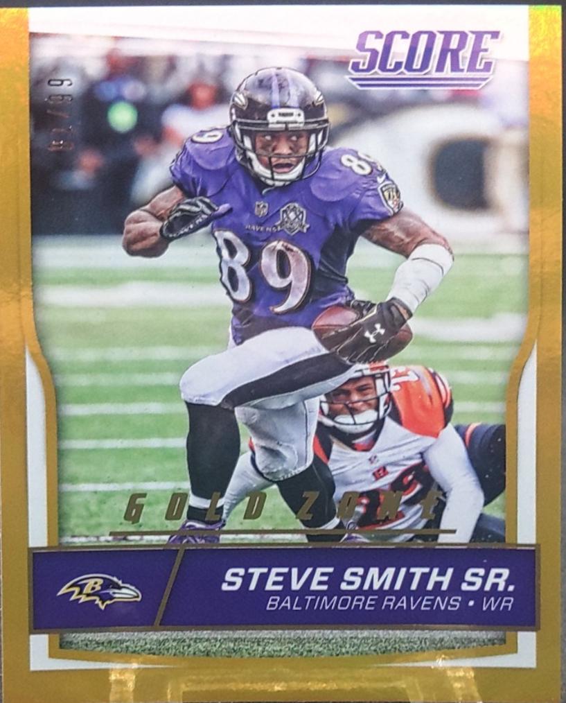 Steve Smith Sr. [Jumbo Gold Zone] #25