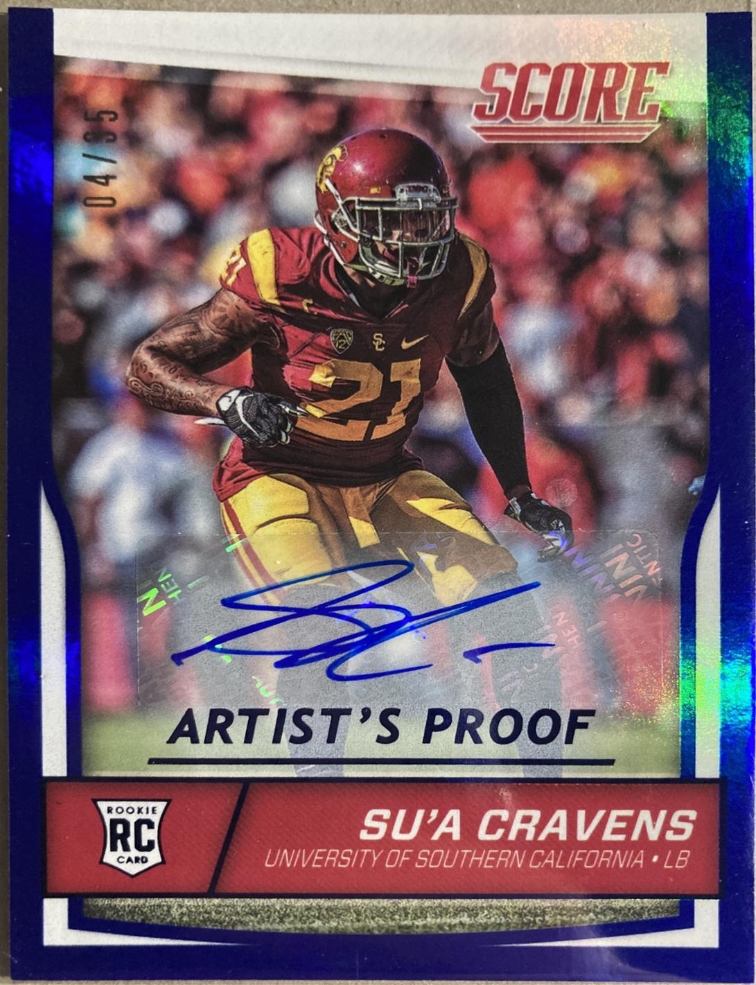 Su'a Cravens [Autograph Artist's Proof] #410
