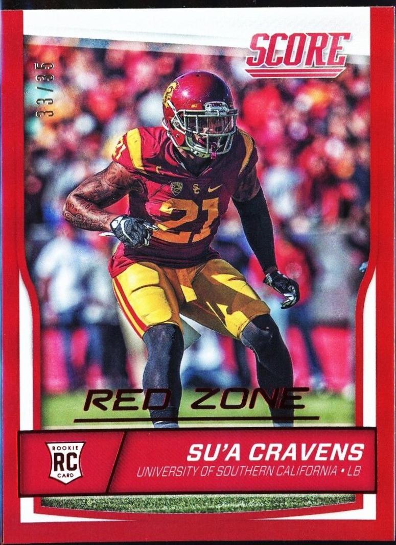 Su'a Cravens [Jumbo Red Zone] #410
