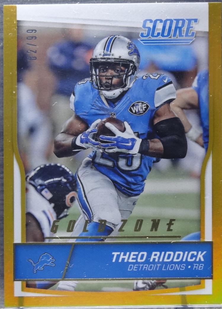 Theo Riddick [Jumbo Gold Zone] #112
