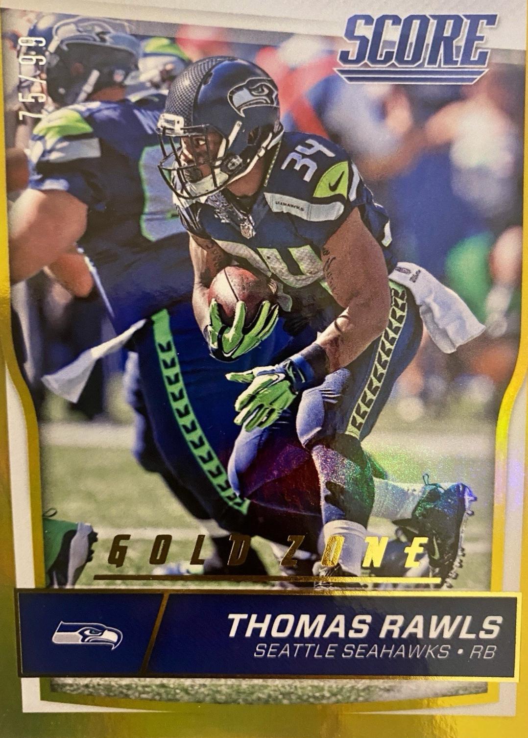 Thomas Rawls [Jumbo Gold Zone] #283