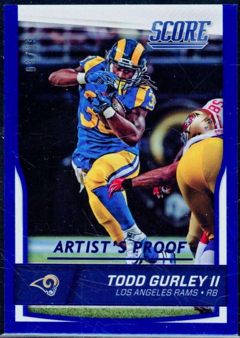 Todd Gurley II [Artist's Proof] #293