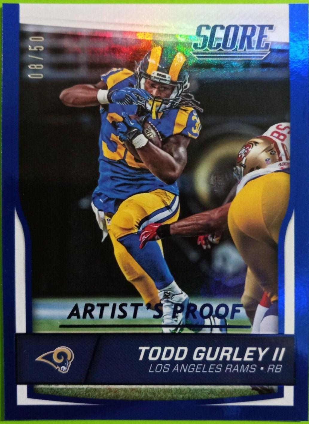 Todd Gurley II [Jumbo Artist's Proof] #293