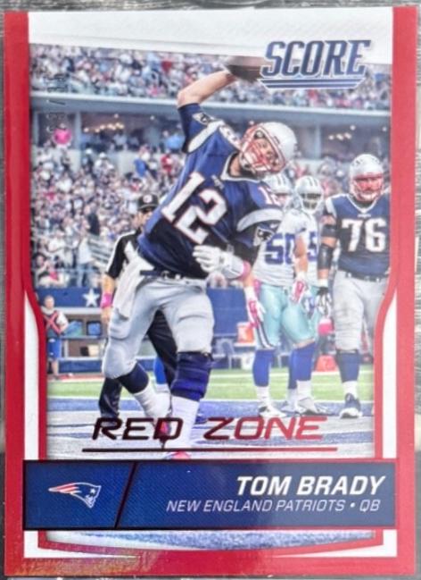 Tom Brady [Jumbo Red Zone] #189