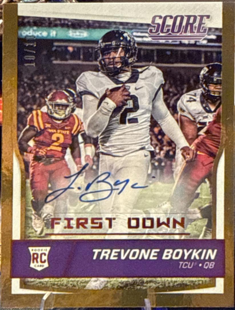 Trevone Boykin [Gold Zone] #343