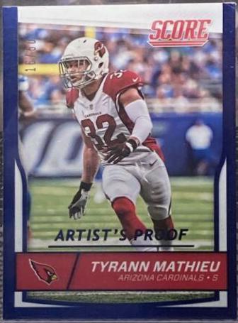 Tyrann Mathieu [Artist's Proof] #10