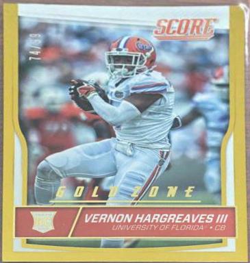 Vernon Hargreaves III [Jumbo Gold Zone] #412