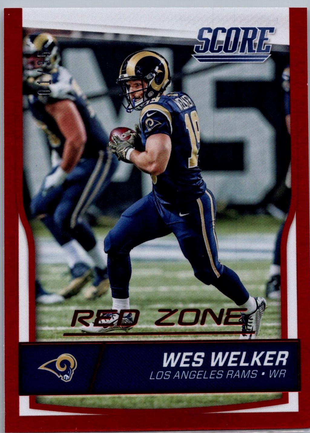 Wes Welker [Jumbo Red Zone] #294