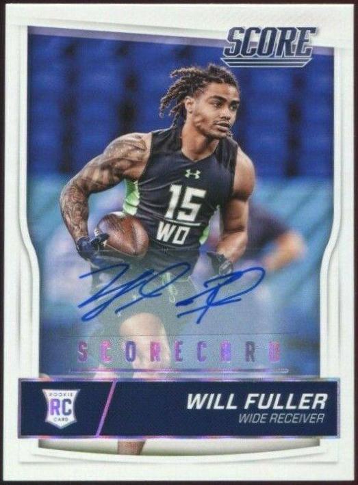 Will Fuller [Autograph Scorecard] #366